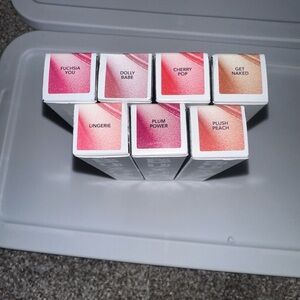 Buxom Lipstick Collection of 7- all the shades are shown